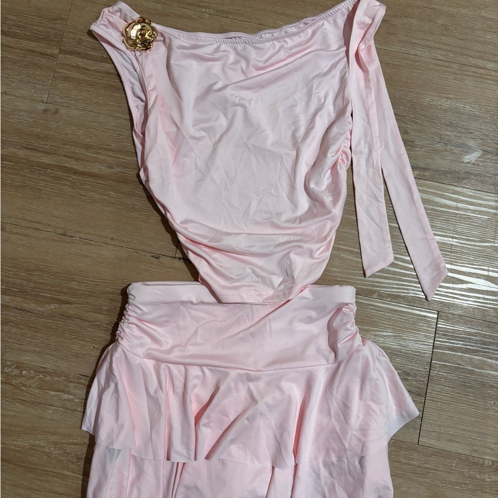 Elegant Pink Women's Skirt
